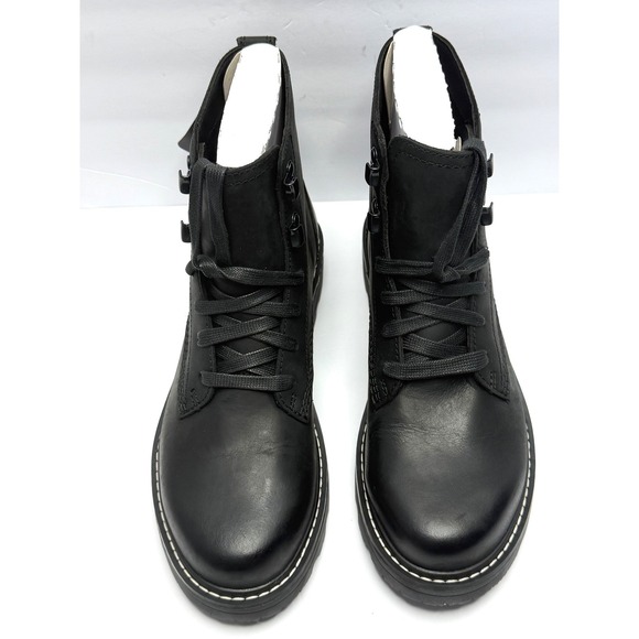 Sorel Women's Revel Rd Lace Waterproof Boots Black Size 8 NWT and BOX - Picture 2 of 11